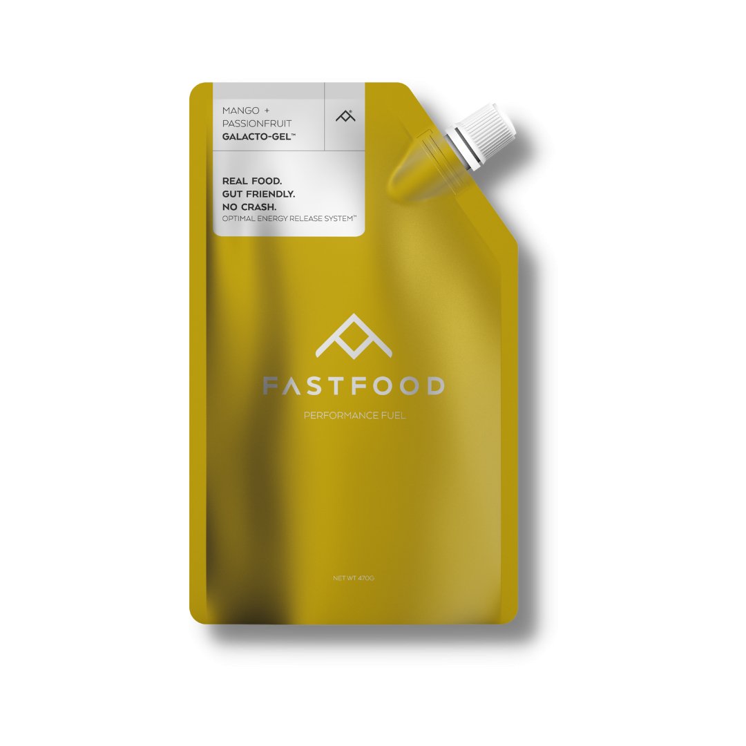 Fastfood gel mango passionfruit gel pouch